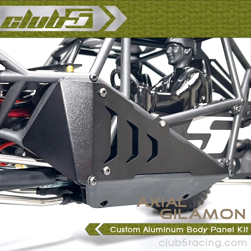 Custom Aluminum Body Panel Kit for Axial AXP8 Gilamon - Image 3 of 4