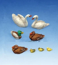 1:35 Die-cast Resin Small Animal Scene Layout Model Assembly Kit Name Unpainted