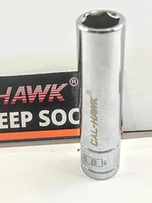 Cal- Hawk Deep Socket  8 mm x 1/4" Dr   6Pt  Free USA Ship