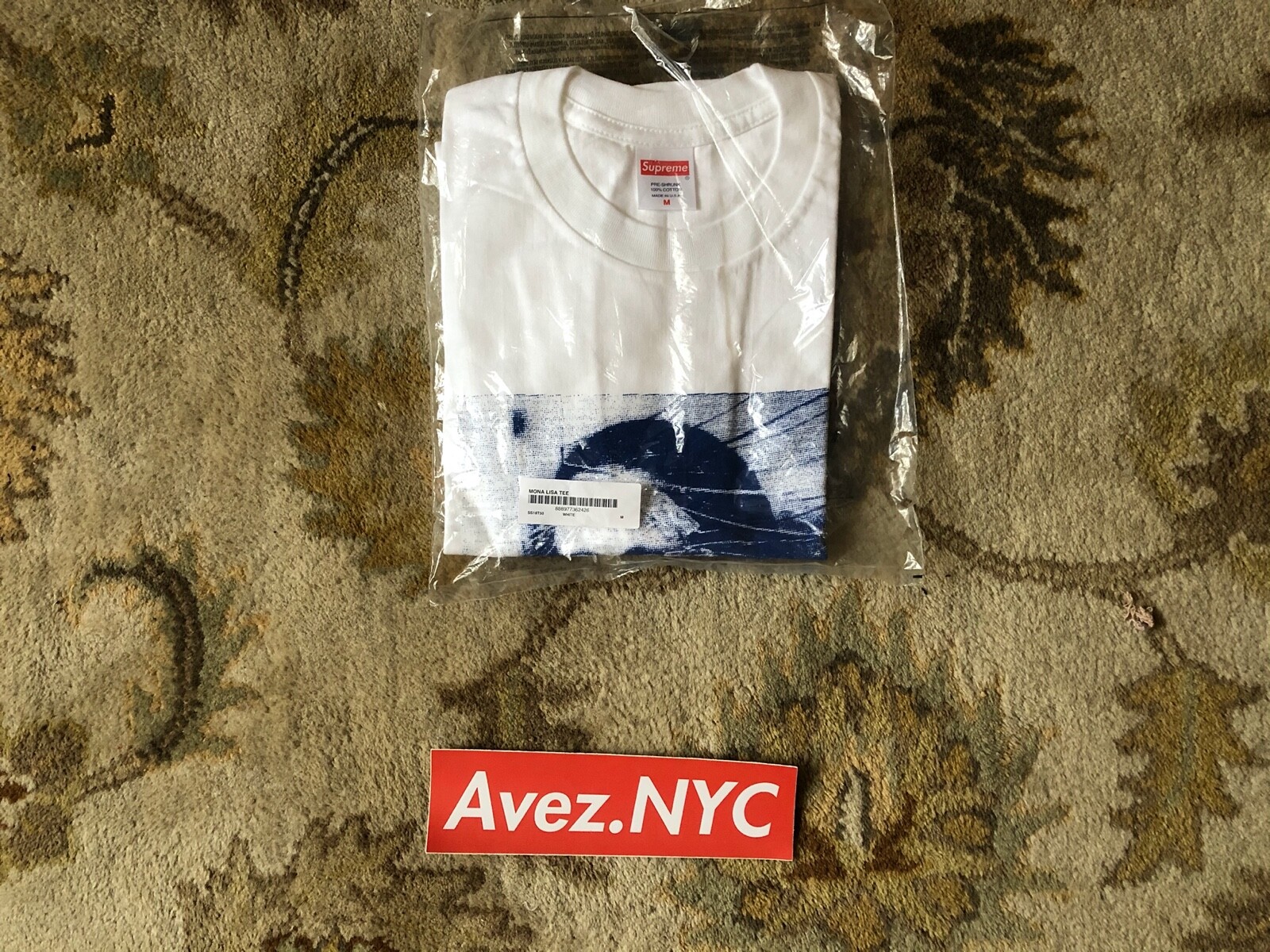 Supreme Mona Lisa купить в Америке, лот 