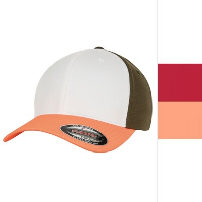 Flexfit 3-Tone Flexfit Cap 6277TT Kappe NEU