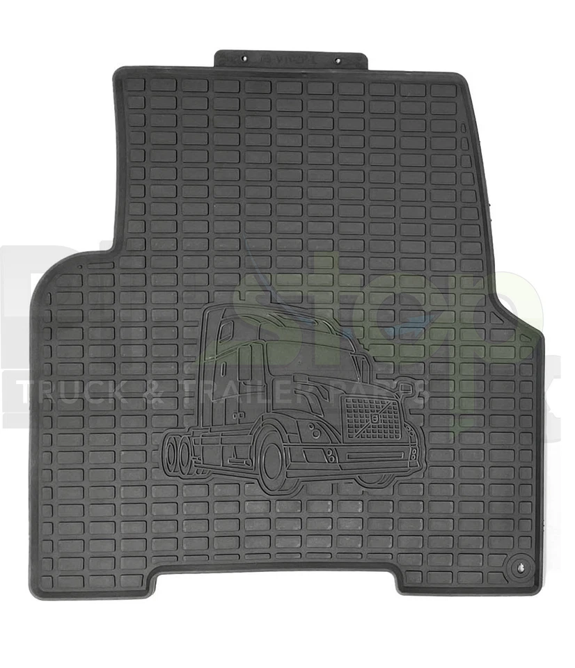 Volvo VNL 2004-2017 All Weather Floor Rubber Mats Liners 3 PCS SET Carpet - Image 3 of 4