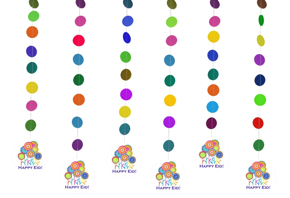 Исламское мусульманское праздничное украшение Happy Eid Flower Party (Deluxe Party Pack) - Изображение 2 из 4