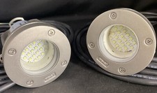 Led Incandescent Luminaire We-ef Flc210 Surface Mount Gray Unused Lot Of 2