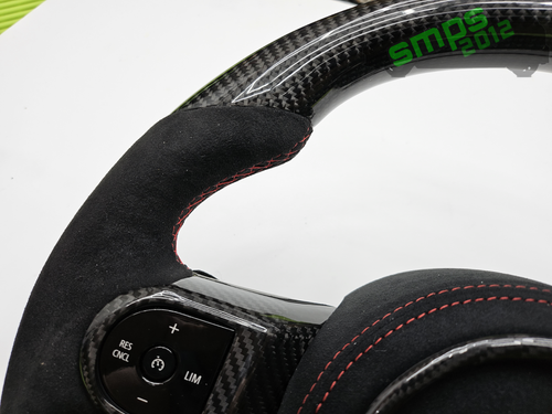 Gen 3 F55, F56, F57, F60 LCi2 Mini Carbon Fiber & Alcantara Steering Wheel - Picture 8 of 15