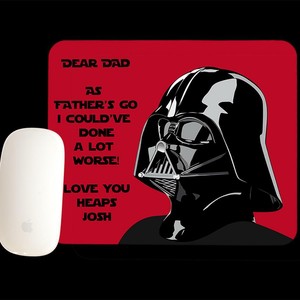 darth vader mouse pad