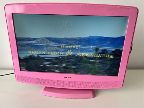 Alba ATVD91186B 19” HD TV DVD Combi Pink No Remote - Afbeelding 1 van 5