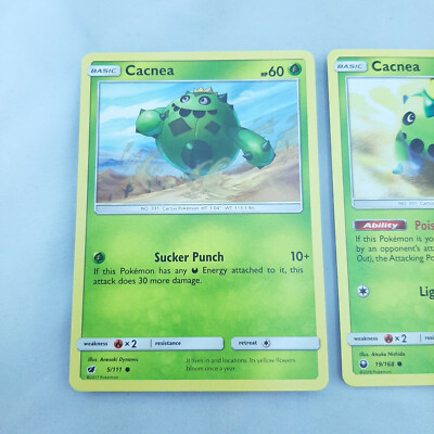 cacnea pokemon card Cacena & Cacturne Advanced Action JAB Games13 Colorless Artist Cacnea - 5/111 - Crimson