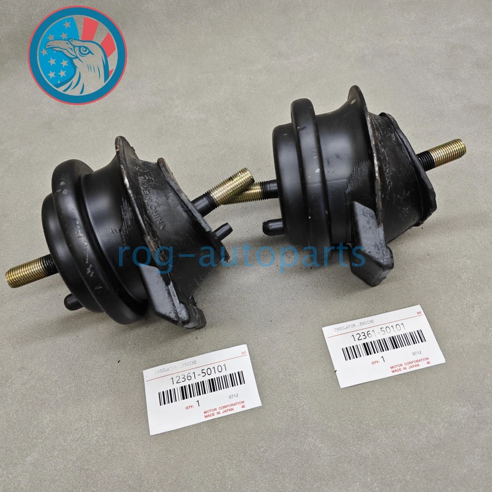 New Front Left+Right Engine Mounting Insulator 12361-50101 For Lexus LS400  USA Foto 3 de 4