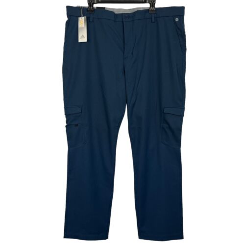Adidas Golf GT Cargo Pant Men's 40x32 Wicking UPF50 Stretch Regular Taper $110 - Picture 1 of 7