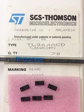 10pcs/10pcs TL064ACD LOW POWER J-FET QUAD OP AMP TL064 SO-14 NEW~