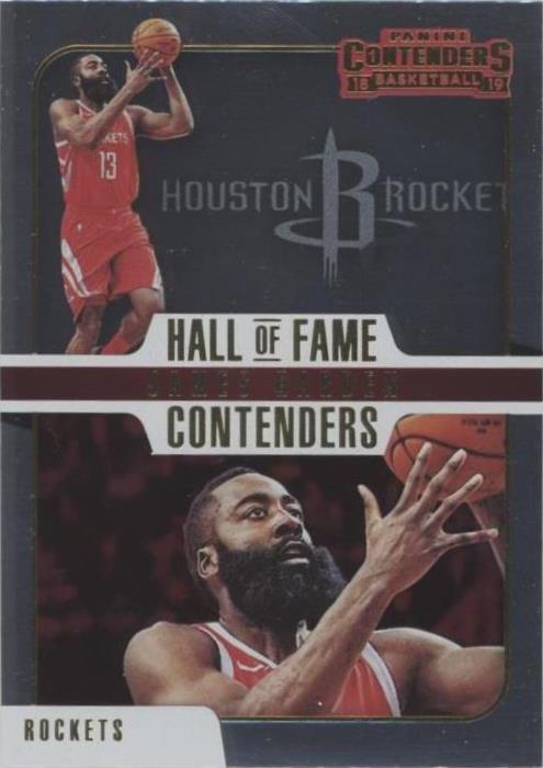 2018-19 Panini Contenders - James Harden #7 - 1 of 2