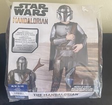 Star Wars The Mandalorian NEW 3-Piece Set Halloween Costume Child Size M 8-10