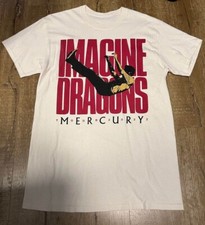 Imagine Dragons Sand Mercury Tour Band Cotton White All Size T Shirt UR330