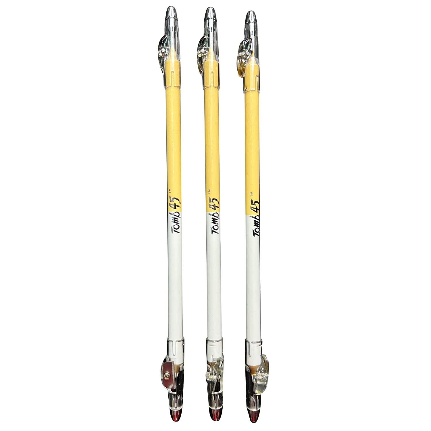Tomb45 Precision Pack Barber Pencils Double Sided  White & Nude 3pk