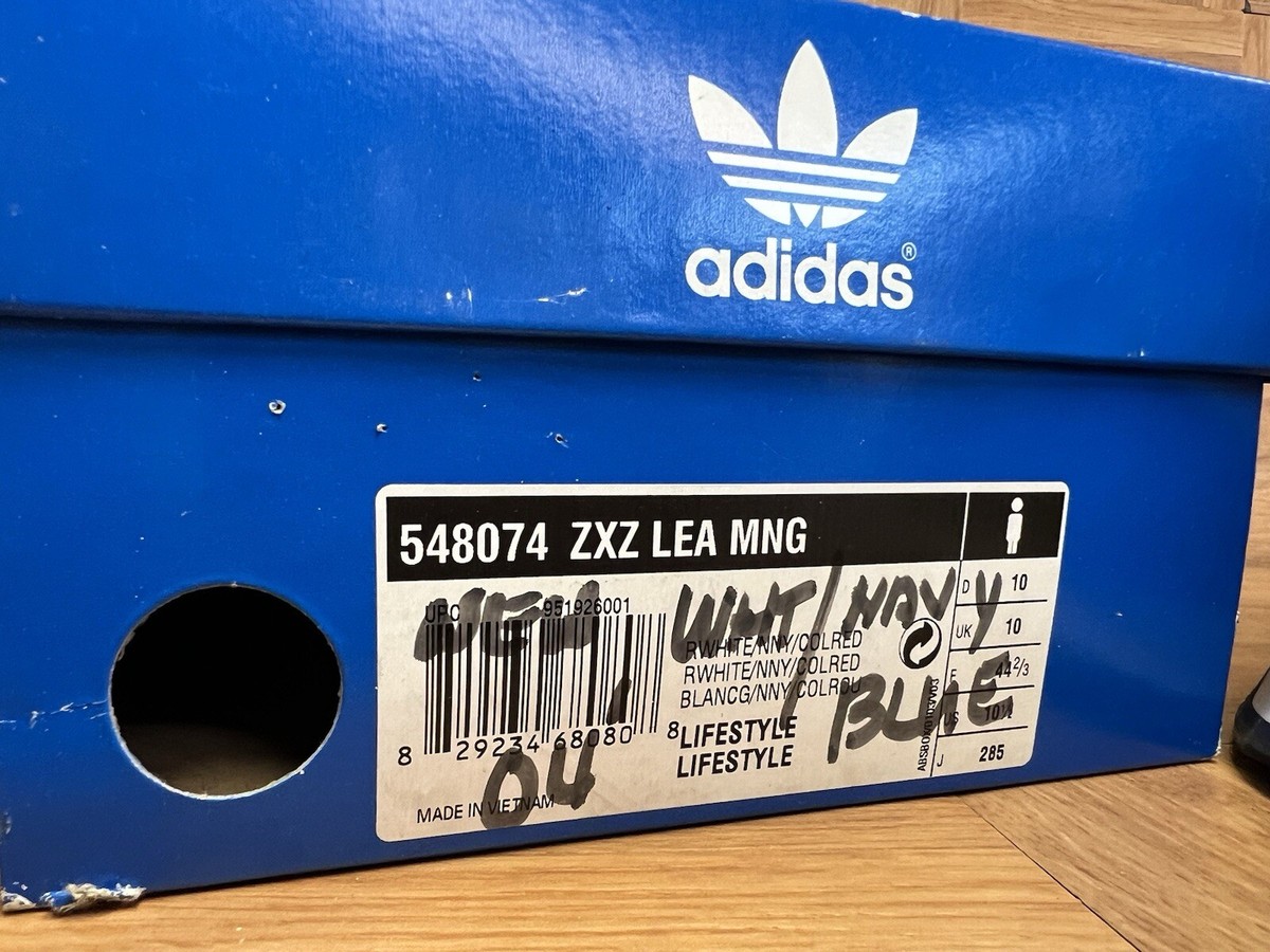 RARE🔥 Sz 10.5 - Adidas ZXZ LEA MNG Trefoil Spell-Out Men's RARE🔥 Sz 10.5 - Adidas ZXZ LEA MNG Trefoil Spell-Out Men's