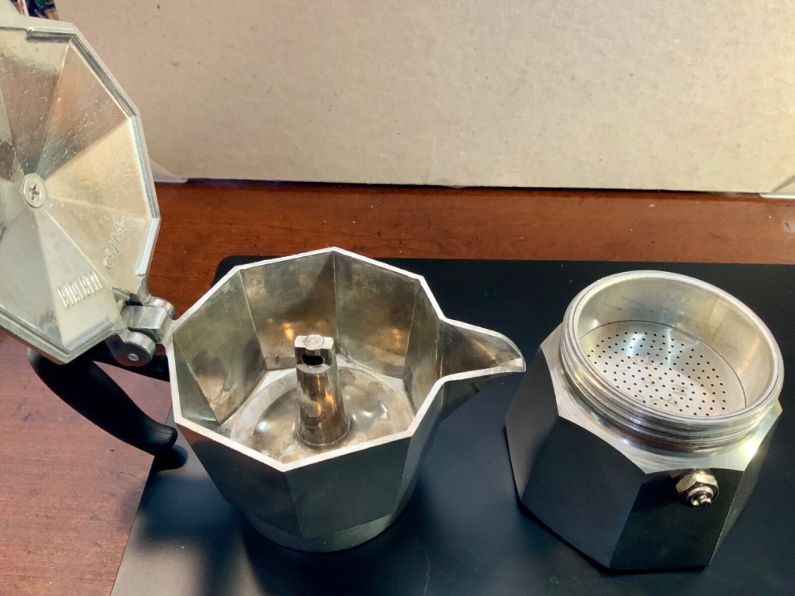 Bialetti Moka Express Italian Stovetop 3 Cup Espresso Coffee Maker