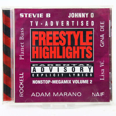 Music Musik Album CD Freestyle Highlights / Nonstop-Megamix Volume 2 Gut