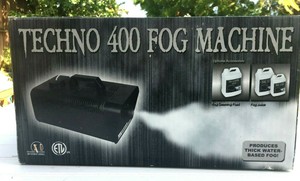 TECHNO 400 Fog Machine FM-400 Original Box with remote Thick water based fog 841493056422 | eBay