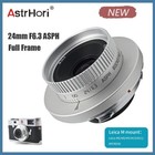 AstrHori 24mm F6.3 Full Frame Manual Focus Lens For Leica M Mount M6 M8 M9 M240