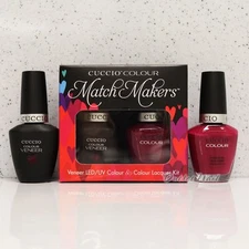 CUCCIO Veneer Match Makers - HEART & SEOUL 6016 Gel & Nail Lacquer Duo Kit