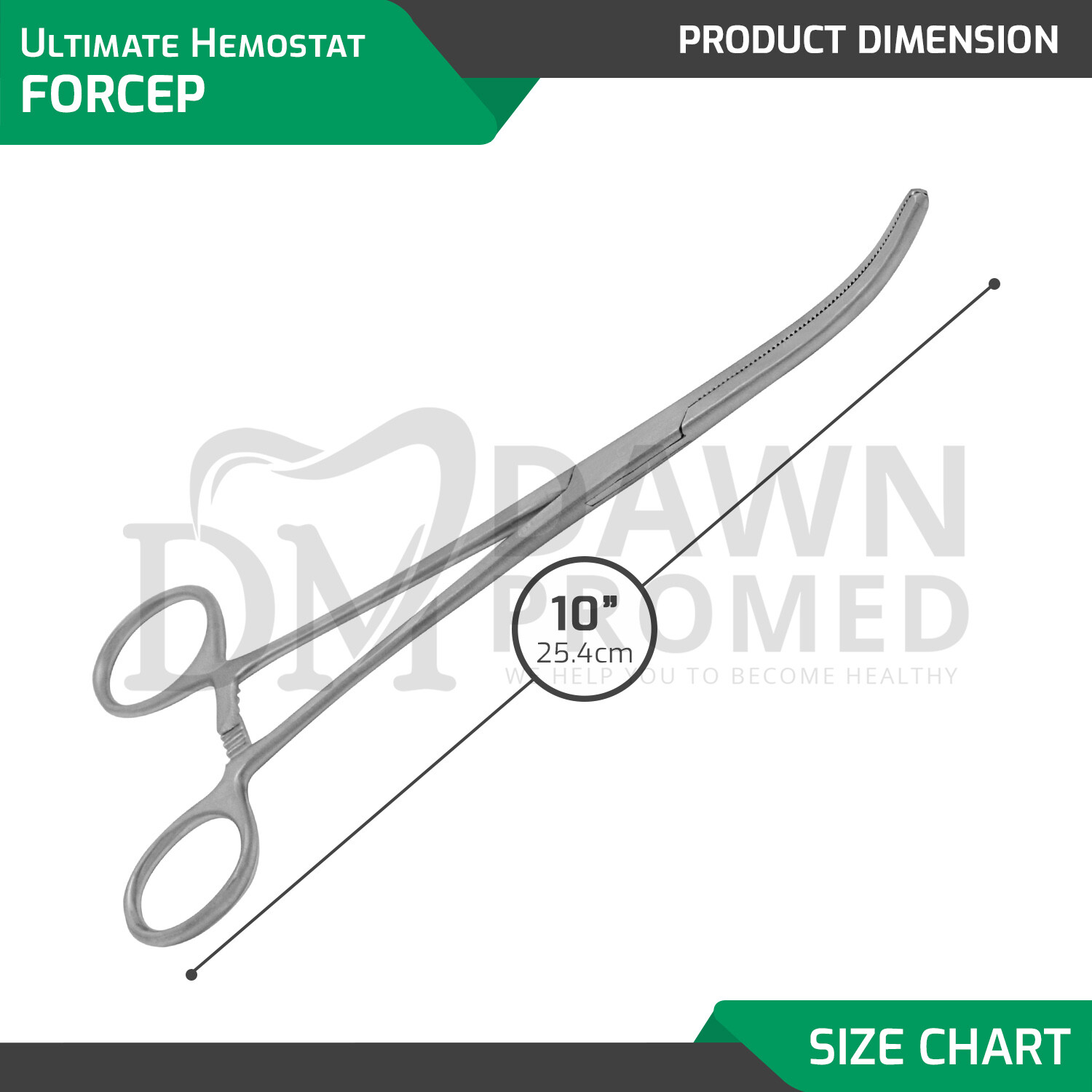 Curved Hemostat SURGICAL ONLINE 2pc Fishing Set 10 Forceps