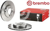 2X Bremsscheibe Brembo 09476514 2 Bremsscheiben FüR Audi FüR Seat FüR Vw