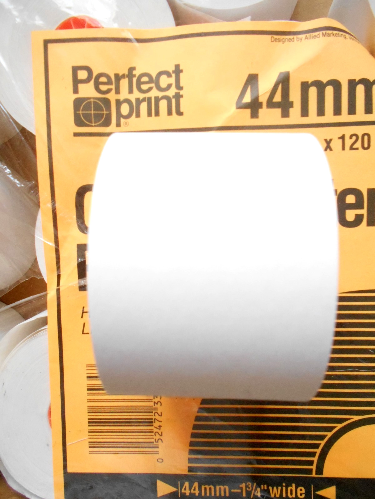 как выглядит Perfect Print Cash Register Paper Rolls 1-3/4" x 120