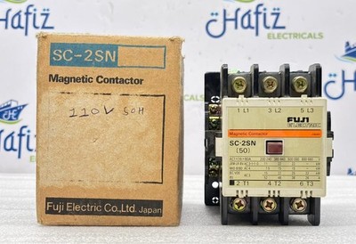 NEW FUJI ELECTRIC SC-2SN {50} CONTACTOR 100 V 50Hz 100-110 V 60Hz FREE SHIPPING