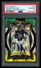 Caleb Williams 2024 Select Concourse Green & Yellow Shock #25 PSA 10 Rookie RC