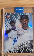 2023 Topps Pristine - Fresh Faces Autographs Jazz Chisholm #FFA-JC (AU)