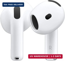 Apple AirPods 4 Wireless Earbuds, Bluetooth Headphones, with Active Noise Cancel