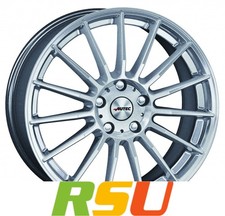 4x Autec Typ L - Lamera hyper silber 8x19" ET30 LK5 112 ML 70 Alufelgen 19 Zoll