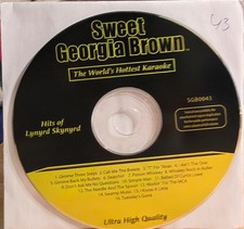 43 LYNYRD SKYNYRD    SWEET GEORGIA BROWN  KARAOKE CDG  LOT TENN