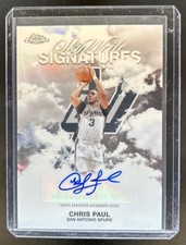 2025-26 Topps Chrome Chris Paul SkyWrite Signatures Refractor Auto #SWS-CP Spurs