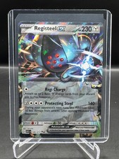 POKEMON! ASCENDED HEROES! REGISTEEL EX! DOUBLE RARE! HOLO! 145/217