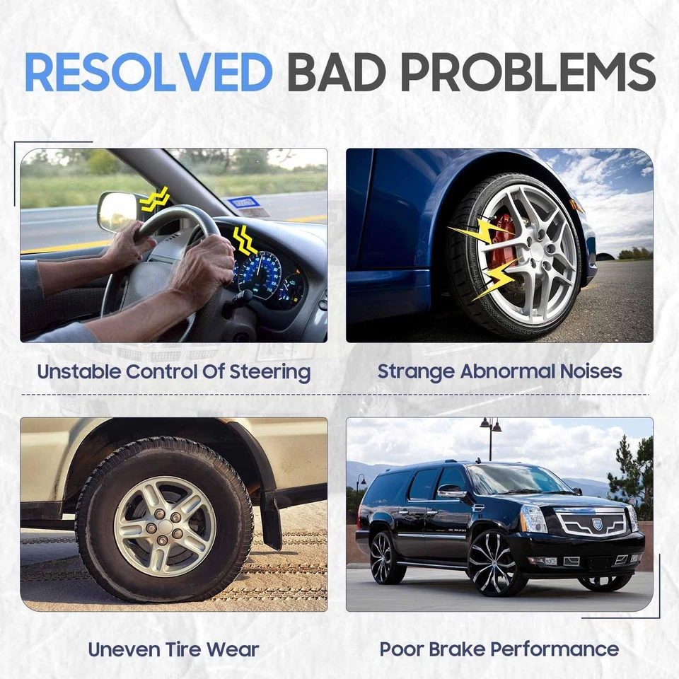 Kit de suspensión de brazos de control trasero para Jeep Liberty 2002 2003 2004 2005 2006 2007 Foto 4 de 4