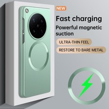 For OPPO Find N6, Luxury Wireless Charging Glossy Hard Slim Frosted Cover Case