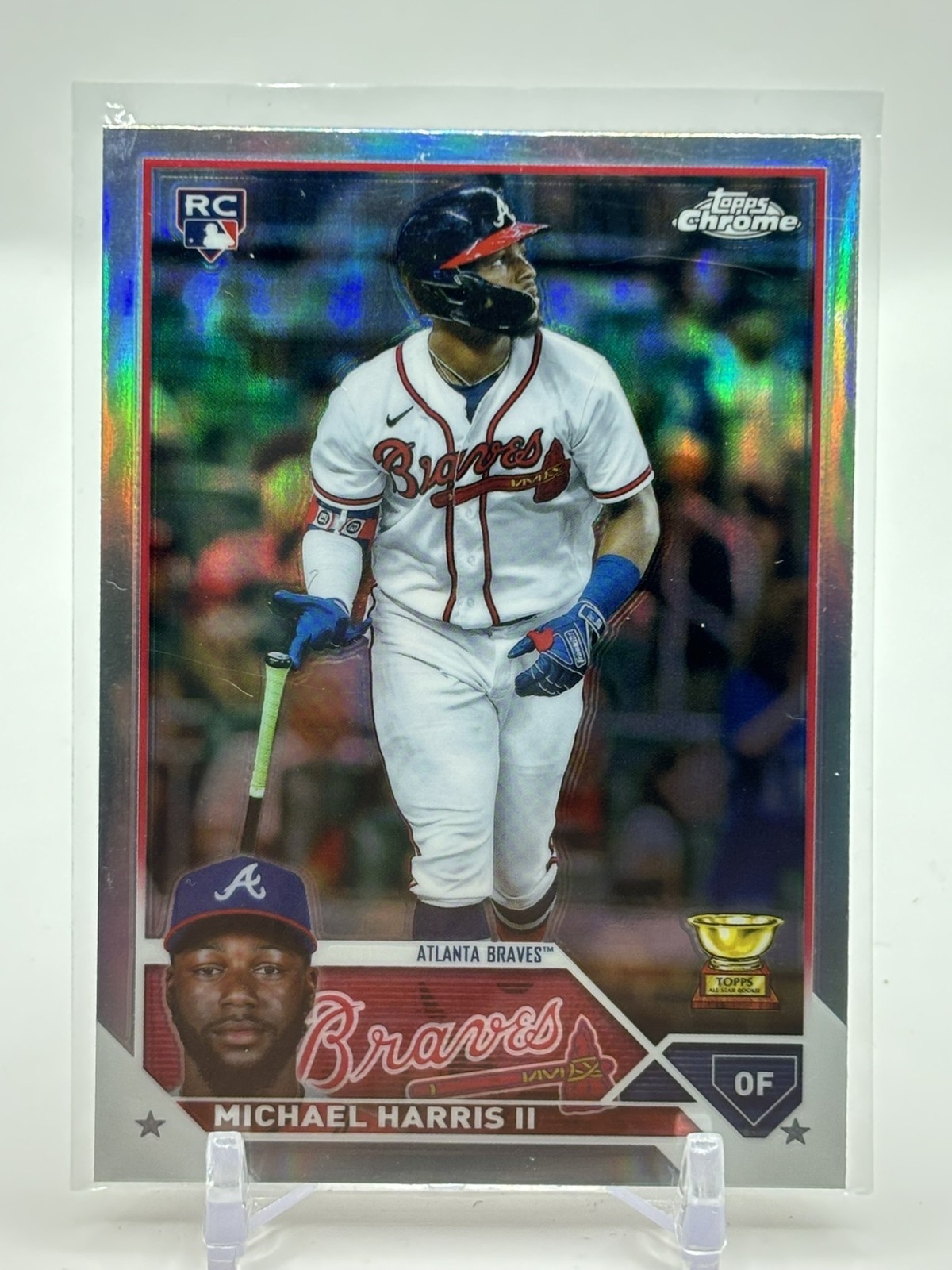 2023 Topps Chrome Michael Harris II #79 Refractor RC Braves
