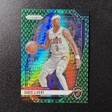 Caris LeVert 2024-25 Panini Prizm Prizms Jade Dragon Scale SSP #71 Cavaliers /48