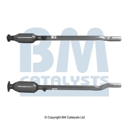 Catalyseur BM Catalysts BM91363H haute durabilité en acier pour Audi