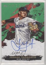 2021 Inception Rookie and Emerging Star Green 29/125 Jordan Yamamoto Auto 0co1