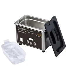 0.8L Ultrasonic Cleaner with Timer Heating Machine Digital Sonic Cleaner