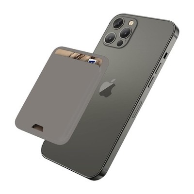 iLodn Magnetic Wallet Card Holder for MagSafe iPhone 17 16 15 14 13 Gray
