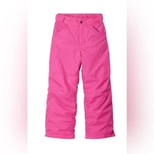 COLUMBIA BUGABOO OMNI HEAT GIRLS SNOW SKI PANTS SIZE M 10-12