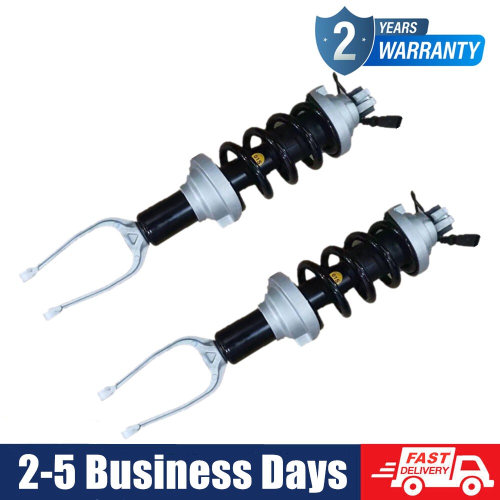 2x Front Shock Absorbers Struts Magnetic Ride Fit 2016-2021 Audi R8 V8 4S0412019
