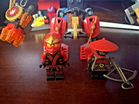 LEGO NINJAGO 70500 Kai's Fire Mech - complete w/ minifigures