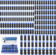 200PCS Quick Connect Air Hose Fittings,1/8",1/4",5/16",3/8",1/2"  4/6/8/10/12Mm