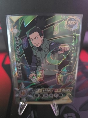 Naruto TCG CCG Card -Nara Shikamaru SSR 059 (chinese) kayou MINT