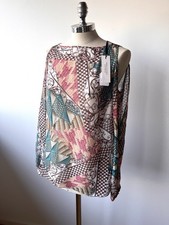Shirt VERSACE COLLECTION, NEU, Gr.It 40 DE Gr.34,36 XS S Top mit Druck